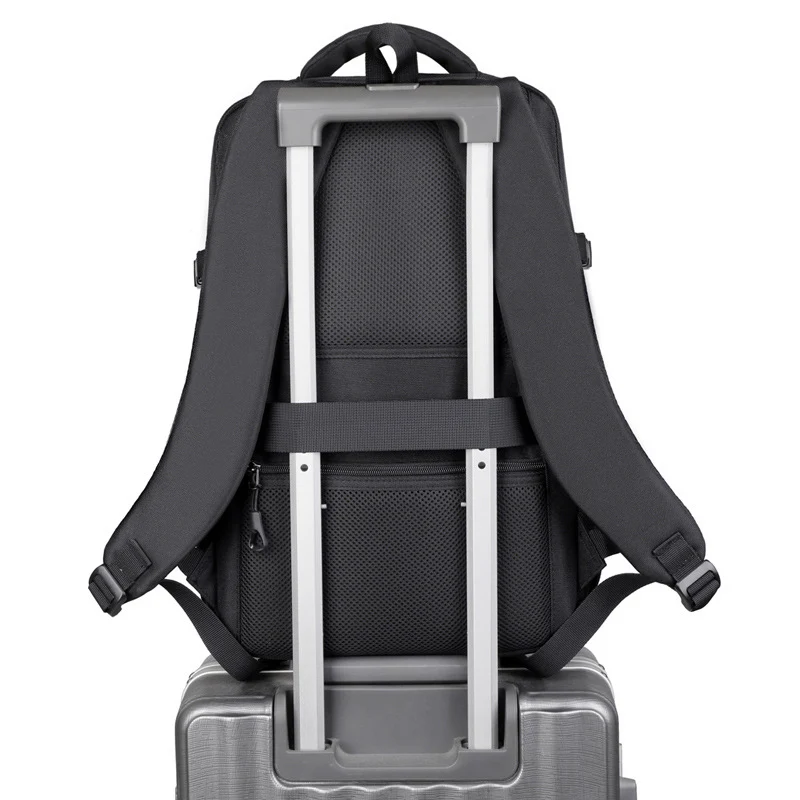 Eleganter Laptop-Rucksack mit vielseitigen Fächern und ergonomischem Design Skanto