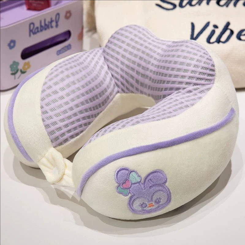 Ergonomisches Plüsch-Nackenkissen mit Tiermotiv Skanto