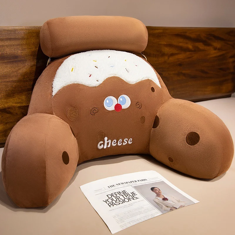 Plüschkissen im Käse-Design Skanto