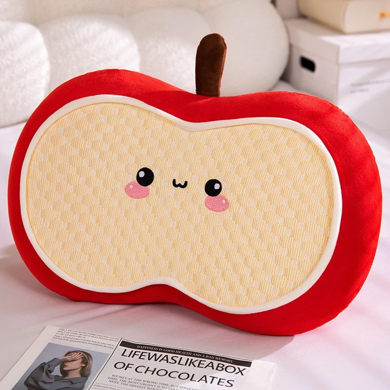 Plüschkissen im Apfel-Design Skanto