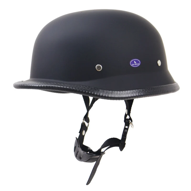 Vintage Halbschalenhelm Motorrad-Kopfbedeckung Skanto