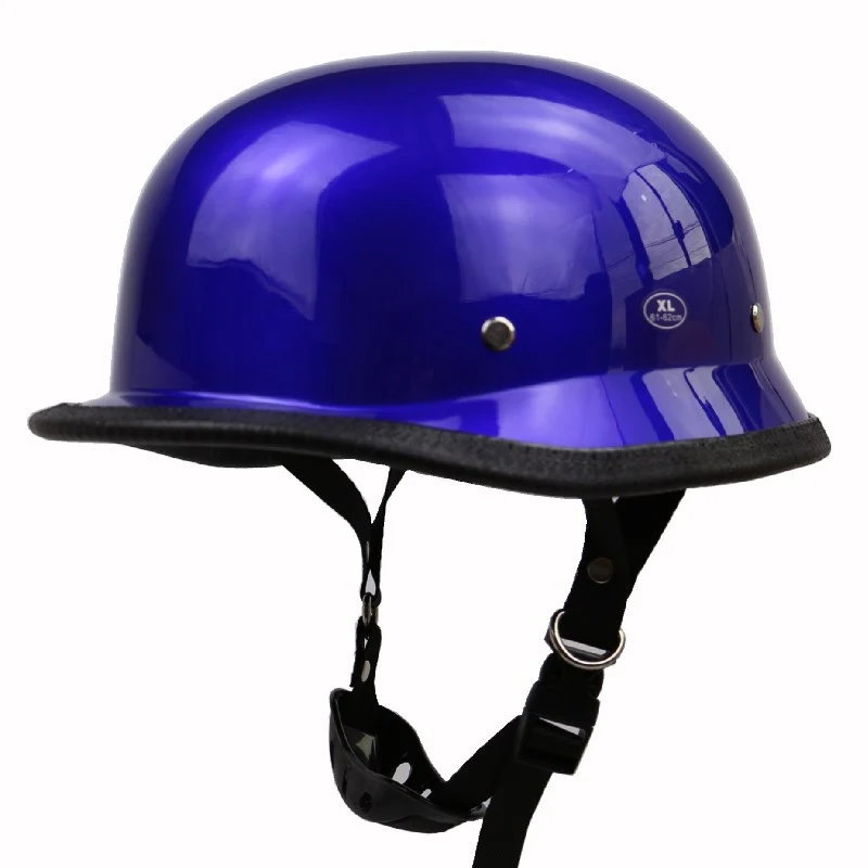 Vintage Halbschalenhelm Motorrad-Kopfbedeckung Skanto