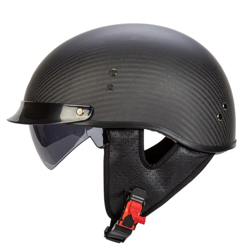 Stylischer Grafik-Totenkopf Motorradhelm Skanto