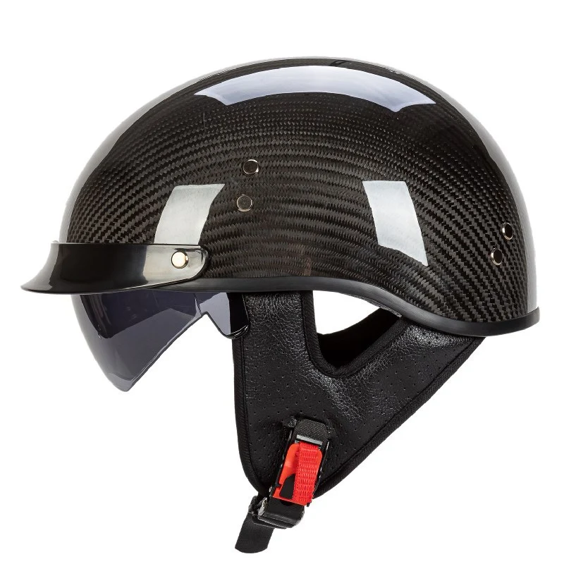 Stylischer Grafik-Totenkopf Motorradhelm Skanto