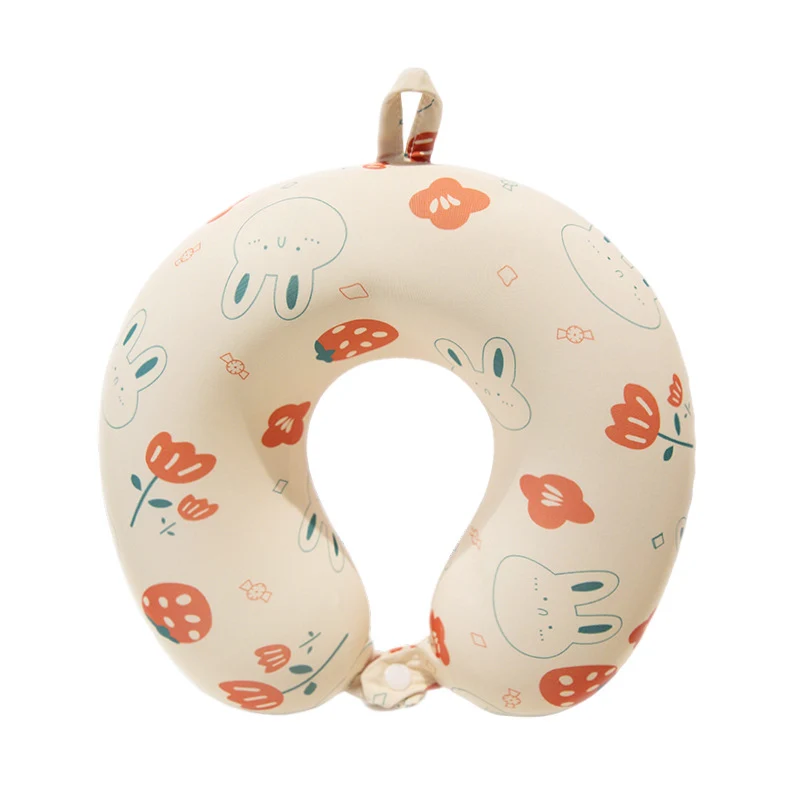 Ergonomisches Nackenkissen mit Blumenmotiv Skanto