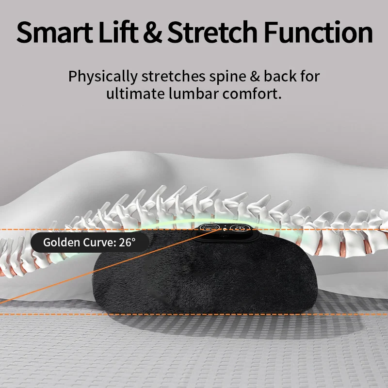 Ergonomisches Heiz- und Massagekissen Skanto