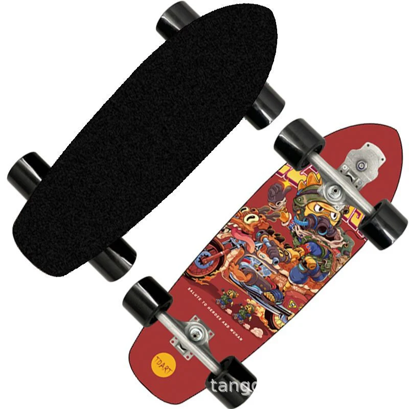 Retro-inspiriertes Mini-Cruiser-Skateboard Skanto