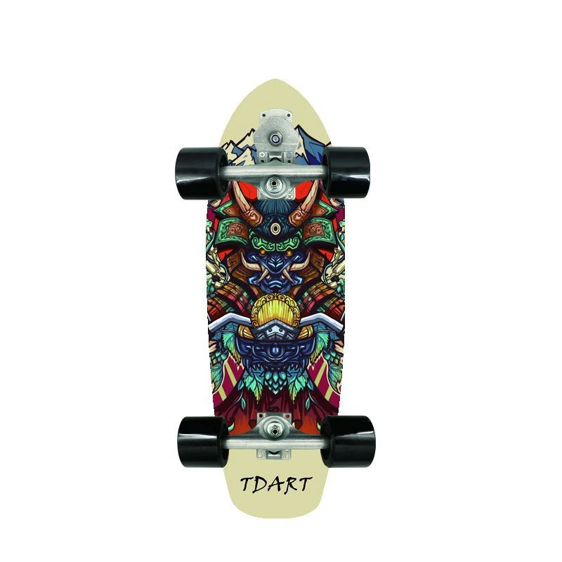 Retro-inspiriertes Mini-Cruiser-Skateboard Skanto