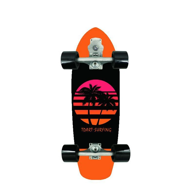 Retro-inspiriertes Mini-Cruiser-Skateboard Skanto