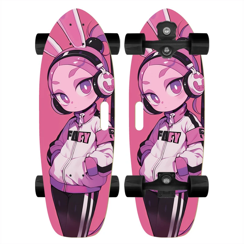 Mini-Skateboard-Deck mit strukturierter Grifffläche Skanto