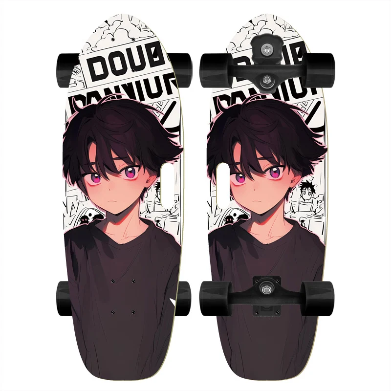 Mini-Skateboard-Deck mit strukturierter Grifffläche Skanto