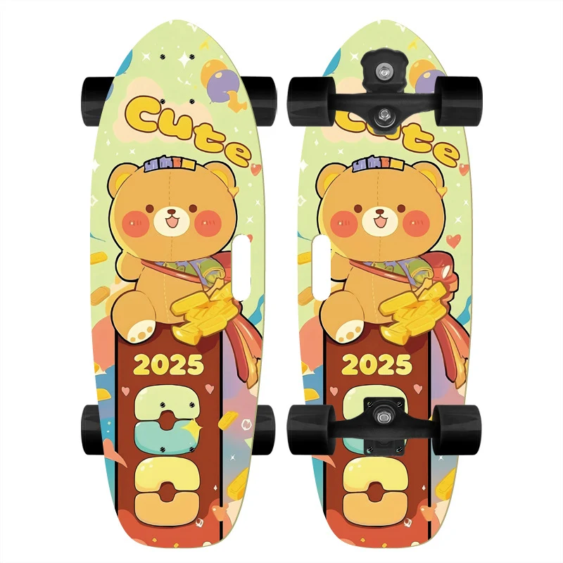 Mini-Skateboard-Deck mit strukturierter Grifffläche Skanto