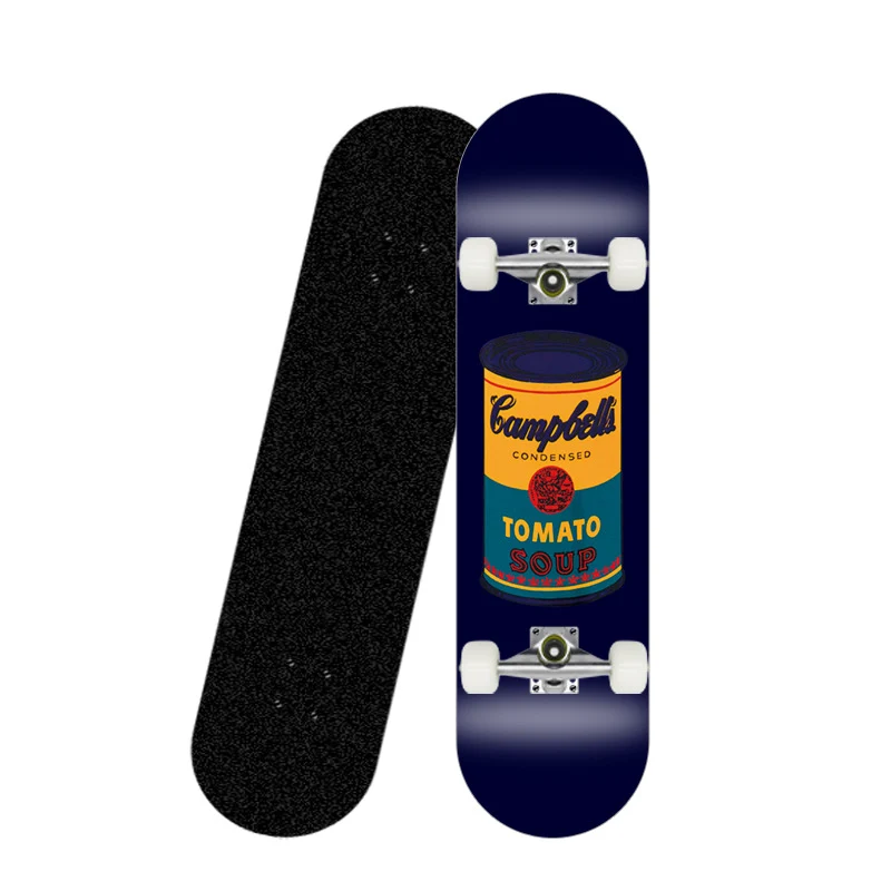 Dekoratives Skateboard-Deck Skanto