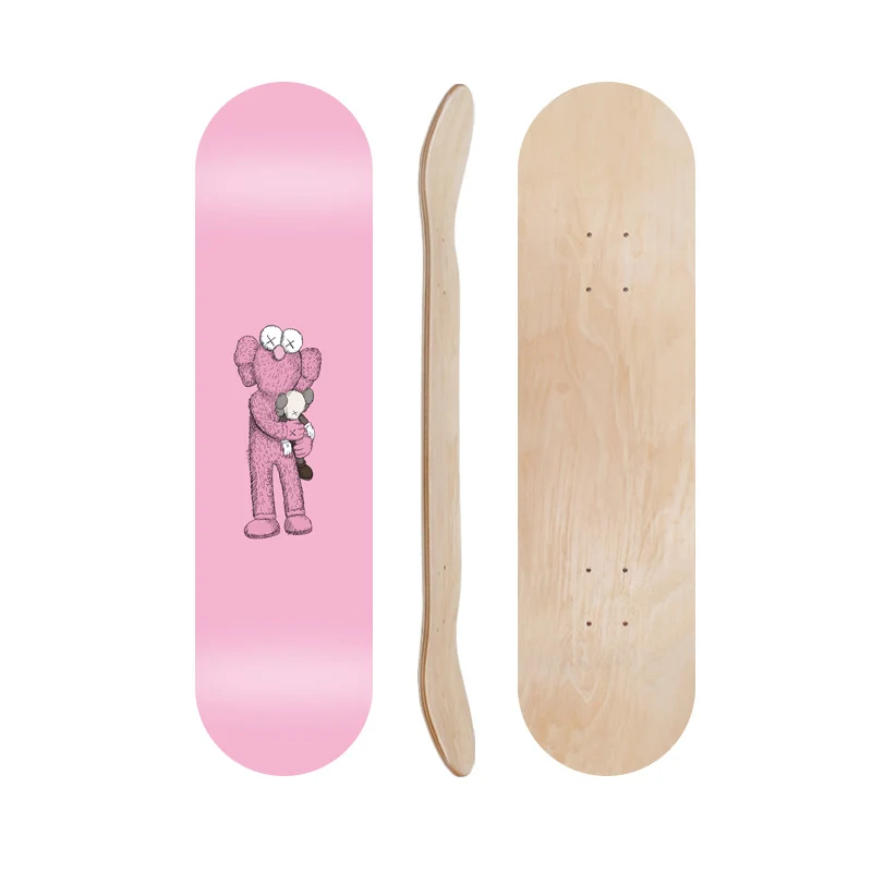 Cartoon-inspiriertes Skateboard-Deck Skanto