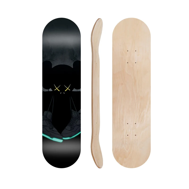 Cartoon-inspiriertes Skateboard-Deck Skanto