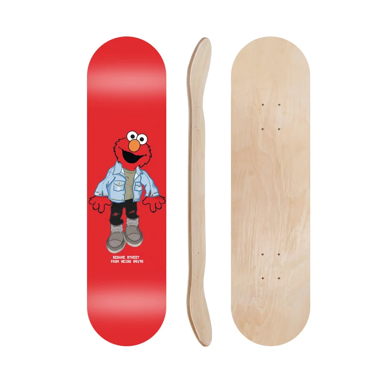 Cartoon-inspiriertes Skateboard-Deck Skanto
