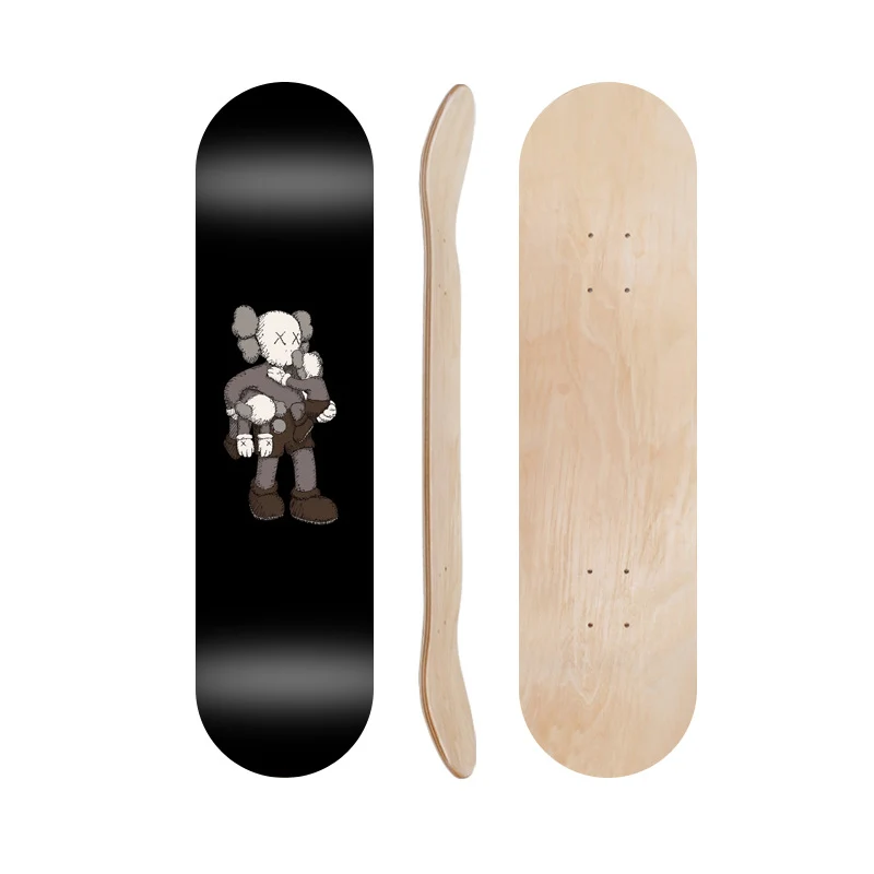 Cartoon-inspiriertes Skateboard-Deck Skanto