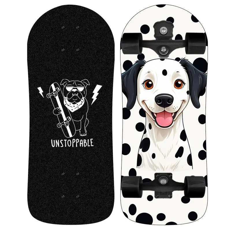 Kinder-Cartoon-Skater Skanto