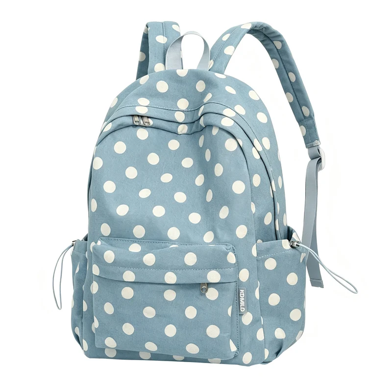 Klassischer gepunkteter Schulrucksack Skanto