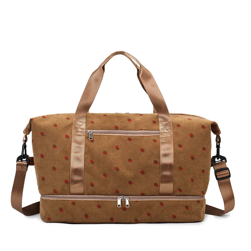 Multifunktionale Sport- und Reisetasche mit Blumenmuster Skanto