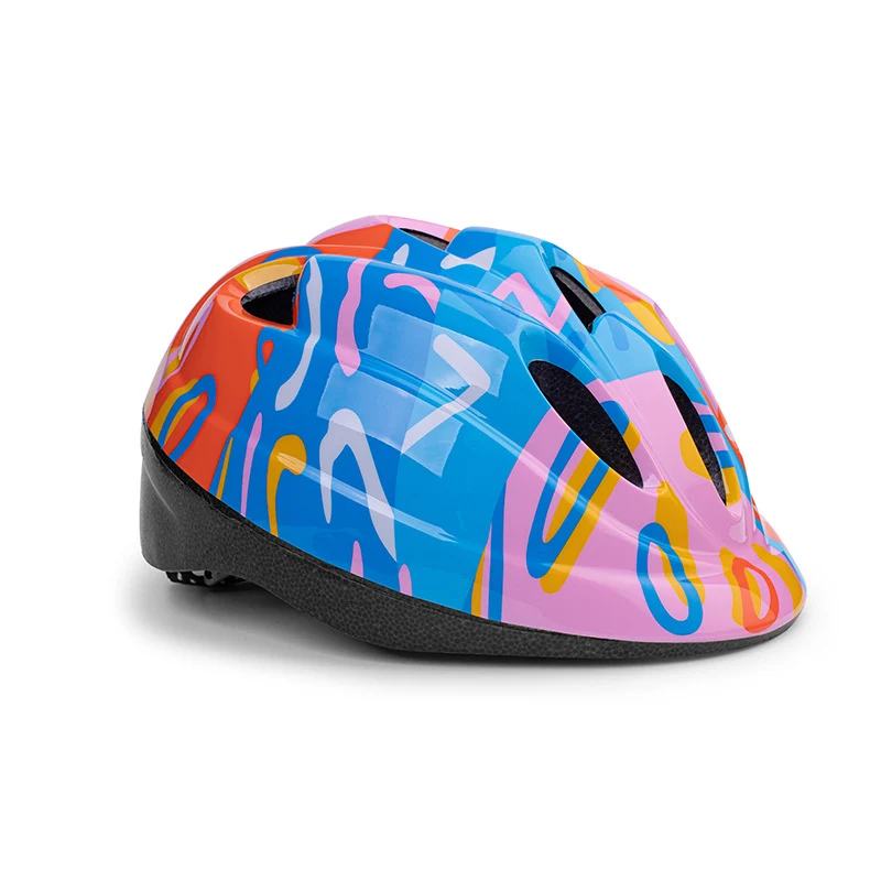 Kreativer Kinder-Fahrradhelm mit Tiermotiv Skanto