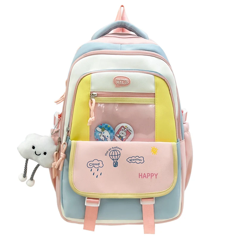 Verspielter Charakter-Schulrucksack Skanto