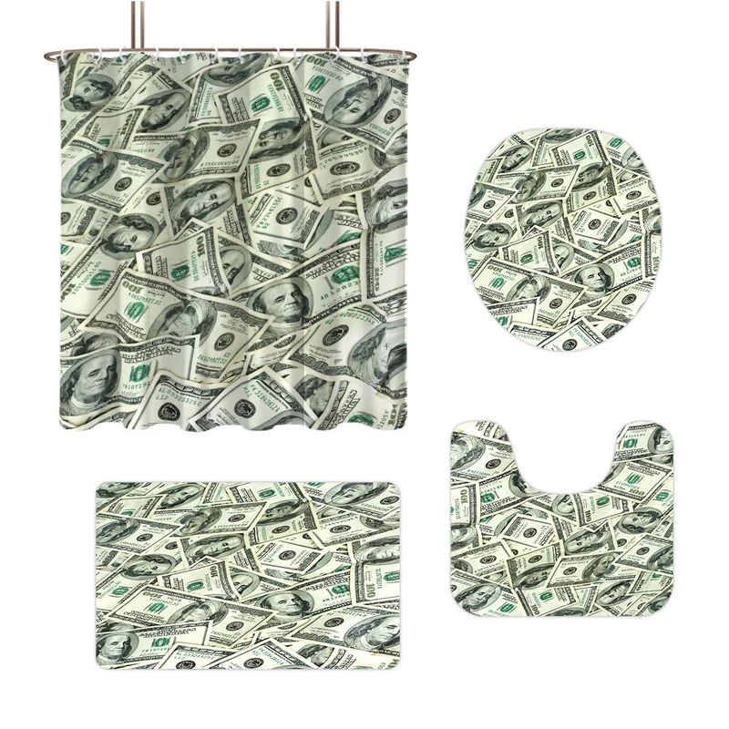 Digitales Dollar-Schein Badset Skanto