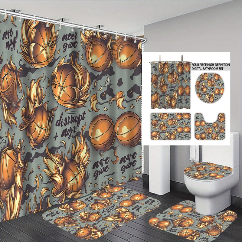 Badezimmer-Set im kreativen Universum-Design Skanto