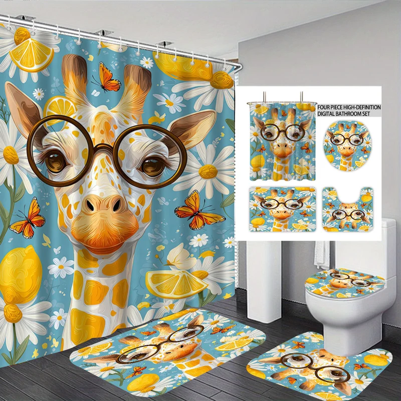 Badezimmer-Set im kreativen Universum-Design Skanto
