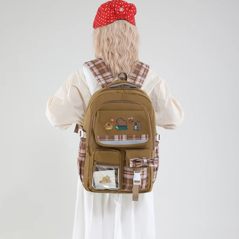 Rucksack mit verspieltem Tiermotiv Skanto