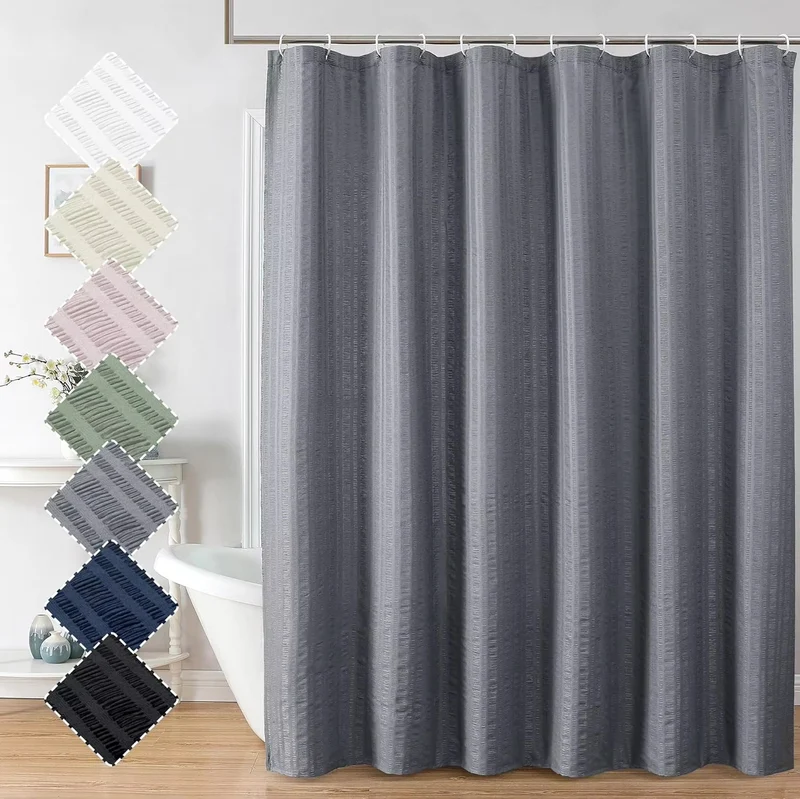 Duschvorhang Skanto mit Premium-Textur