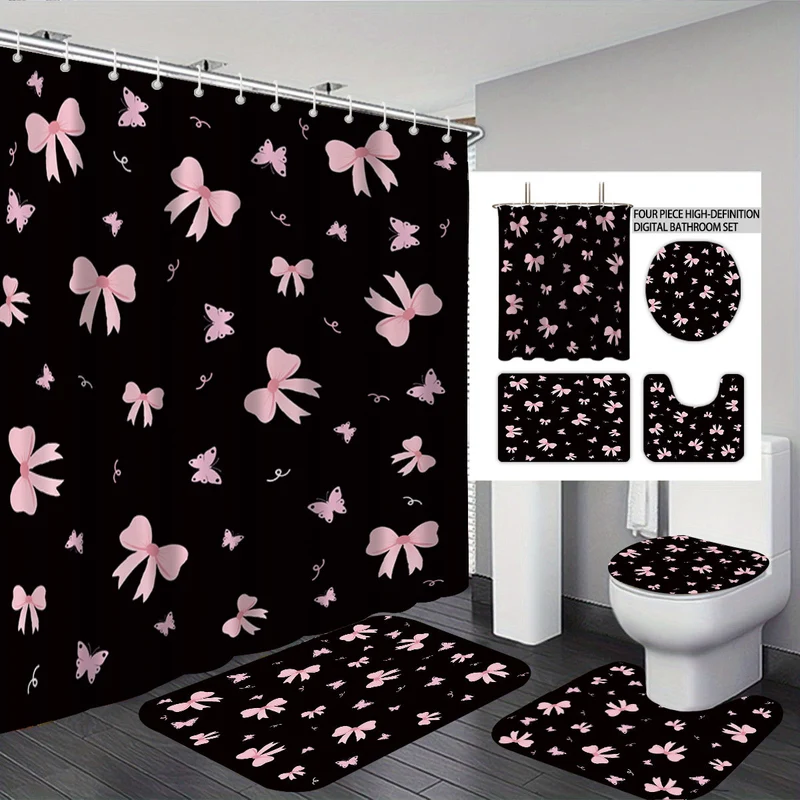 Digitales Badezimmer-Deko-Set im Hasen-Design Skanto