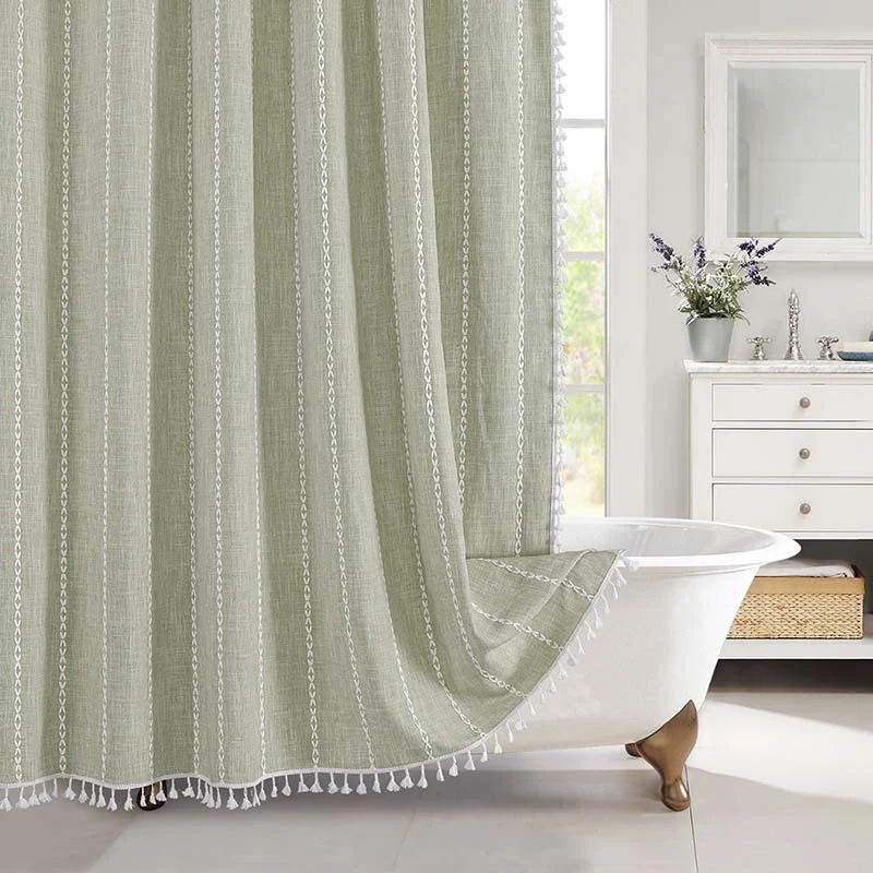 Fenstervorhang mit strukturiertem Gitterdesign Skanto