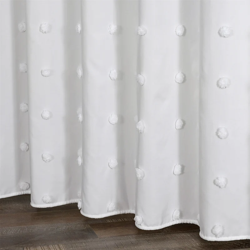 Fenstervorhang mit strukturierter Optik Skanto
