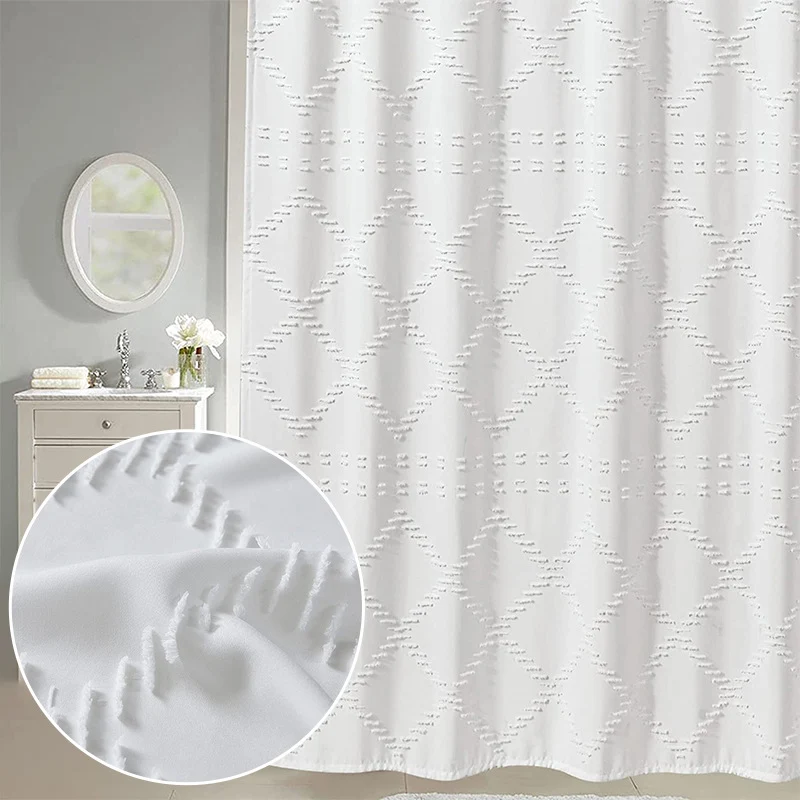 Fenstervorhang mit strukturierter Optik Skanto