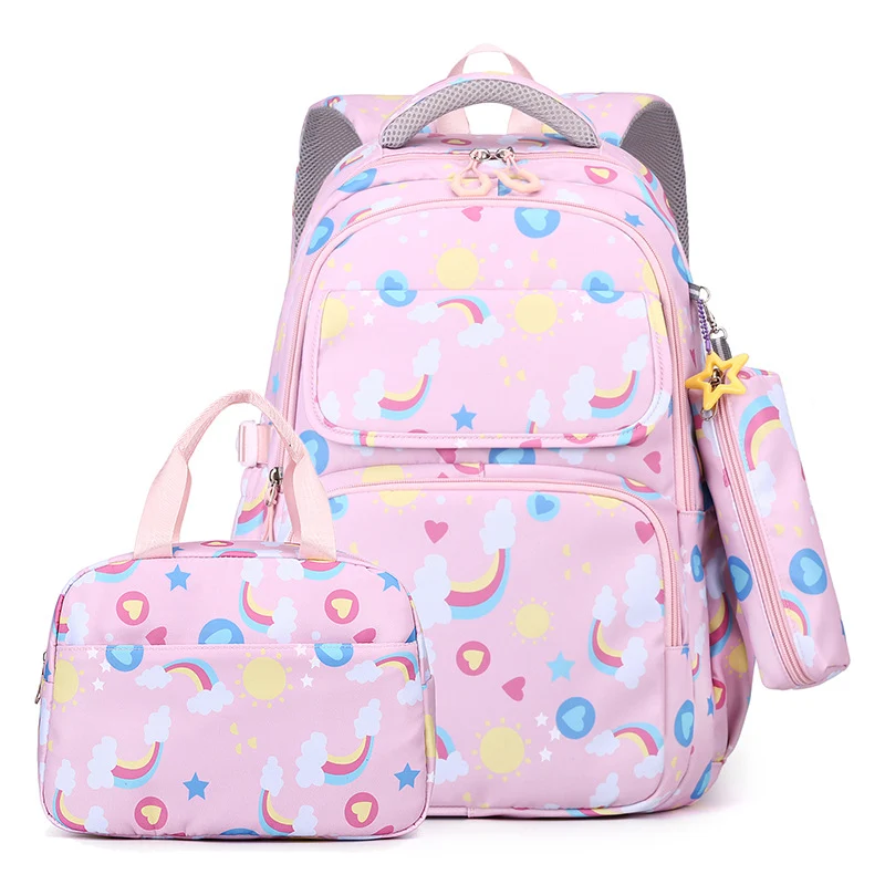 Stylische Schultasche mit abnehmbarem Zubehör Skanto