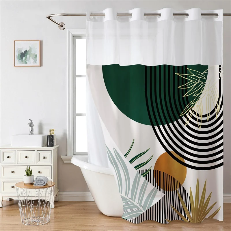 Luxuriöser Duschvorhang mit Marmordesign Skanto