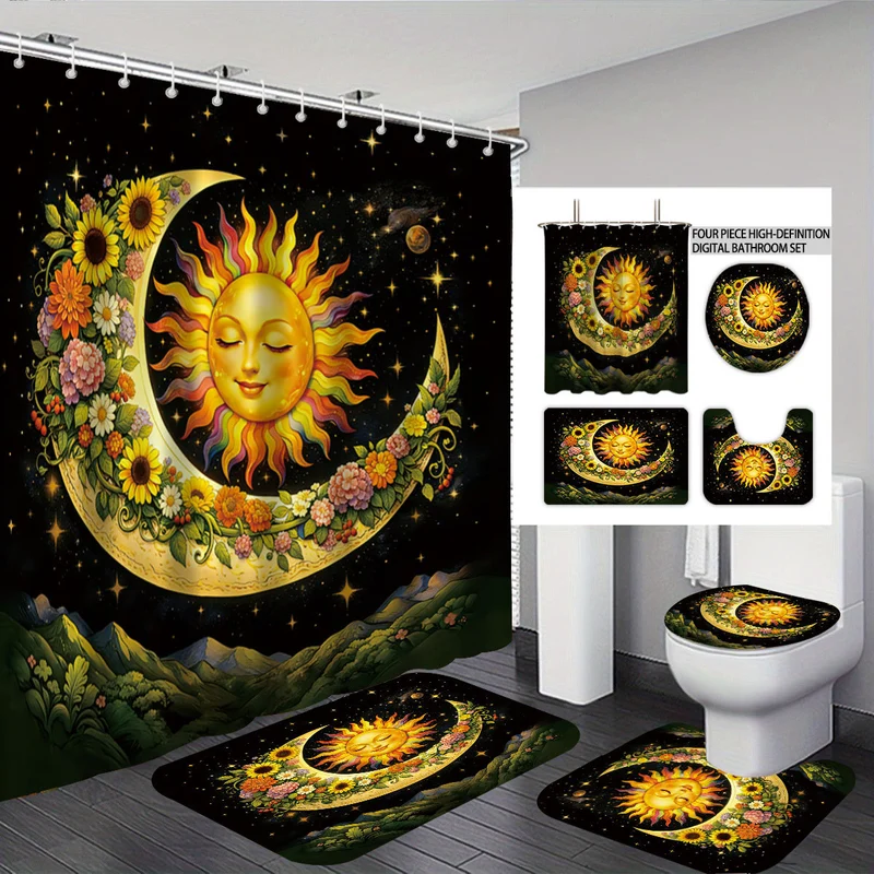 Digitales Badezimmer-Set Skanto mit Entenmotiv