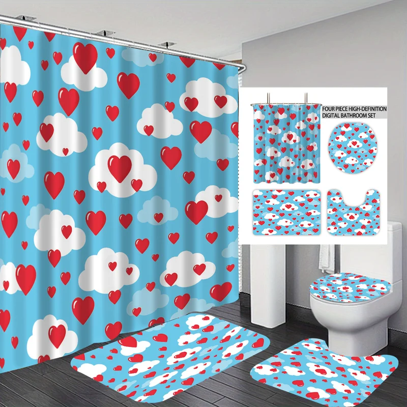 Badezimmer-Deko-Set Skanto mit Familienthema