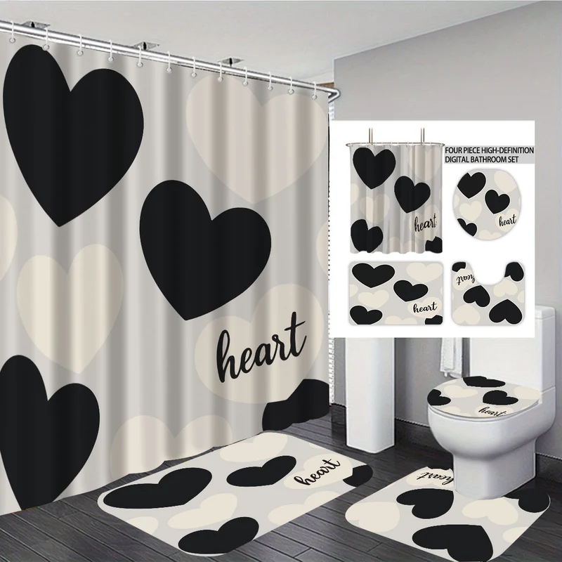 Badezimmer-Deko-Set Skanto mit Familienthema