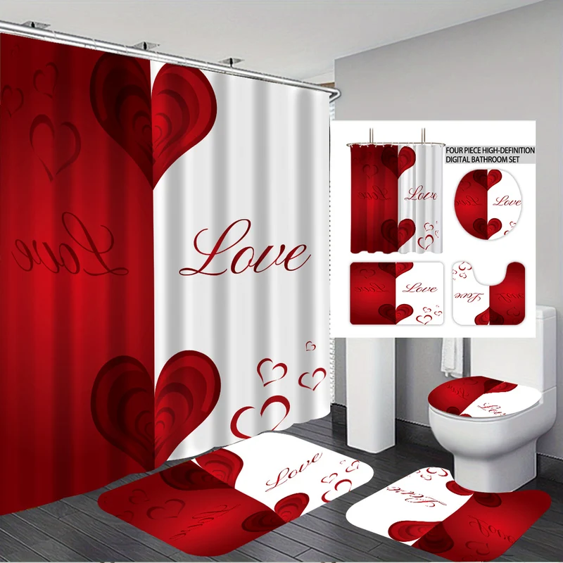Badezimmer-Deko-Set Skanto mit Familienthema