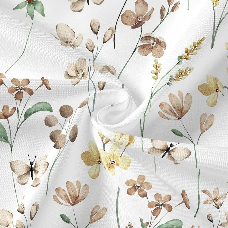 Duschvorhang Skanto mit Blumenmuster
