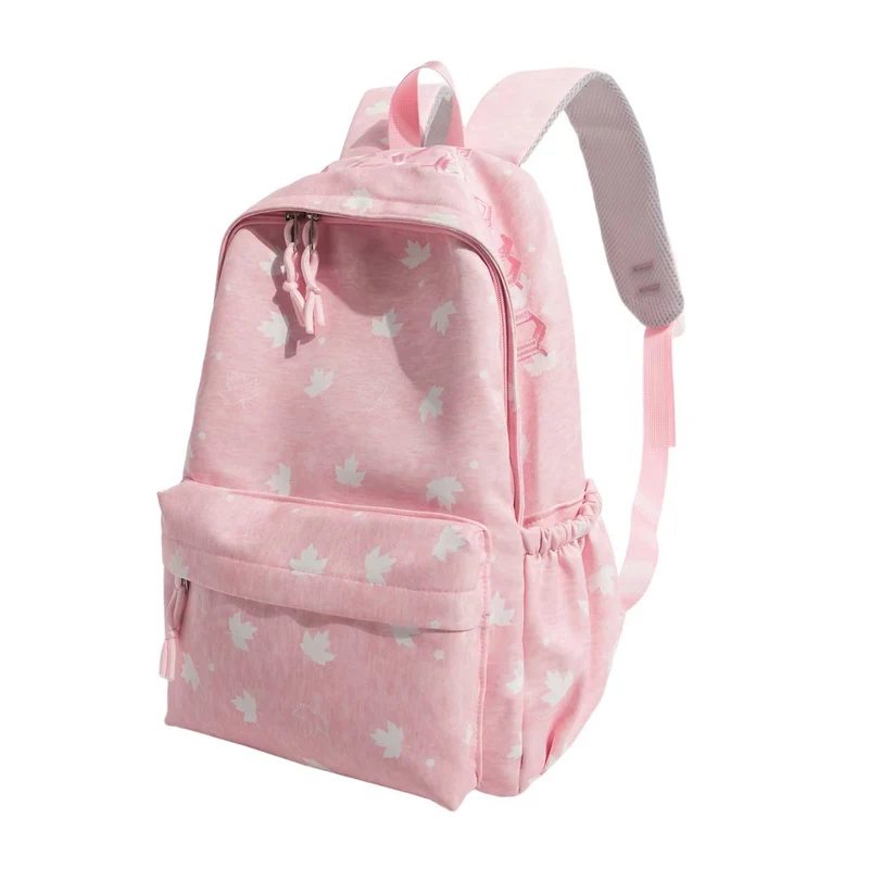 Stilvoller Rucksack mit Blattmuster Skanto