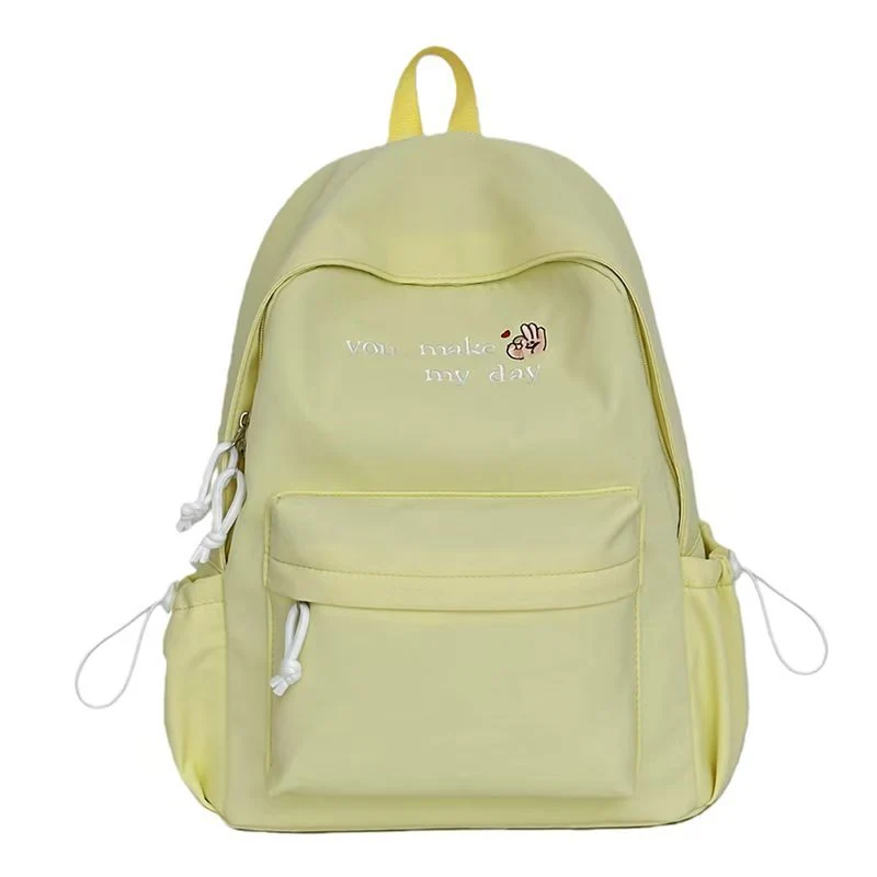 Klassischer bestickter Rucksack Skanto