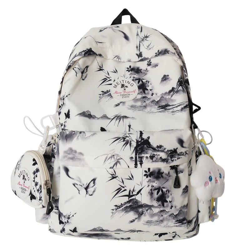 Künstlerisch bedruckter Rucksack Skanto