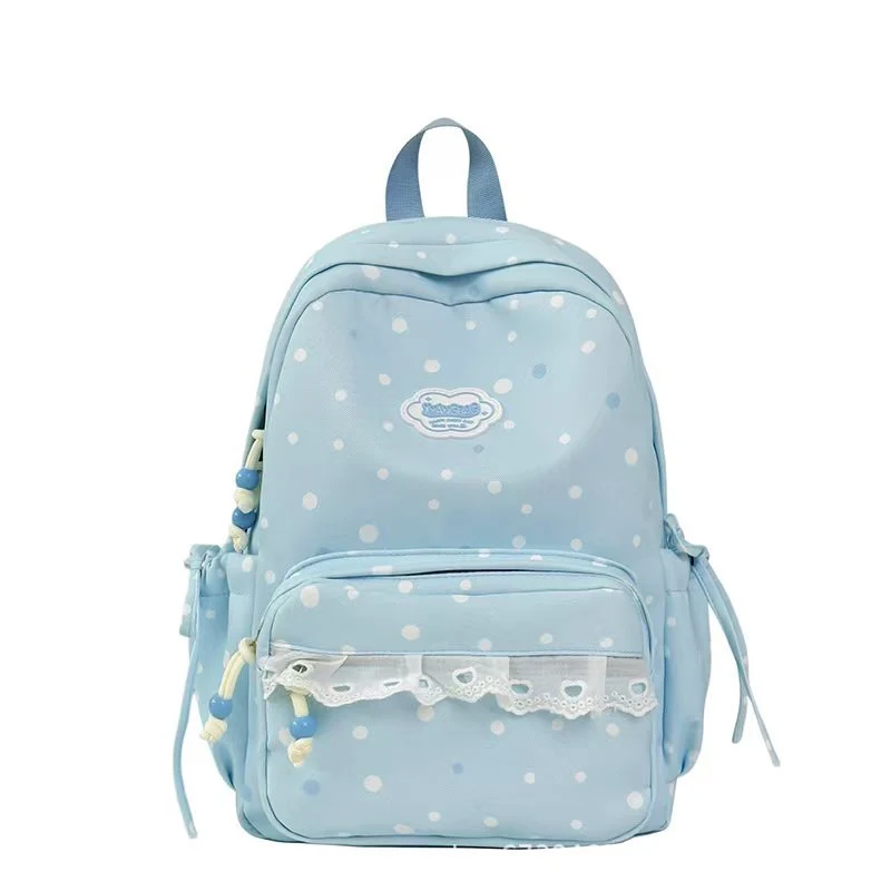 Niedlicher Rucksack mit Polka-Dot-Design Skanto