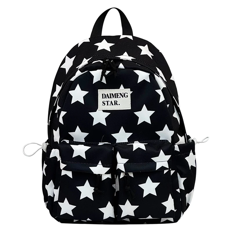 Lässiger Rucksack Skanto mit Sternmuster