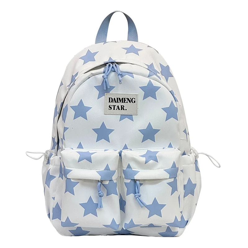 Lässiger Rucksack Skanto mit Sternmuster