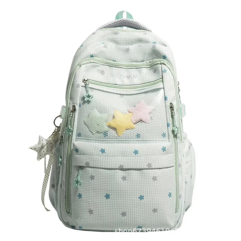 Multi-Pocket Rucksack Skanto mit Sternmotiv