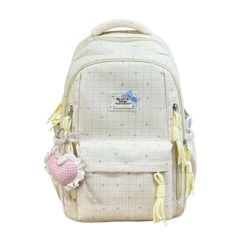 Stilvoller Vichy-Rucksack Skanto